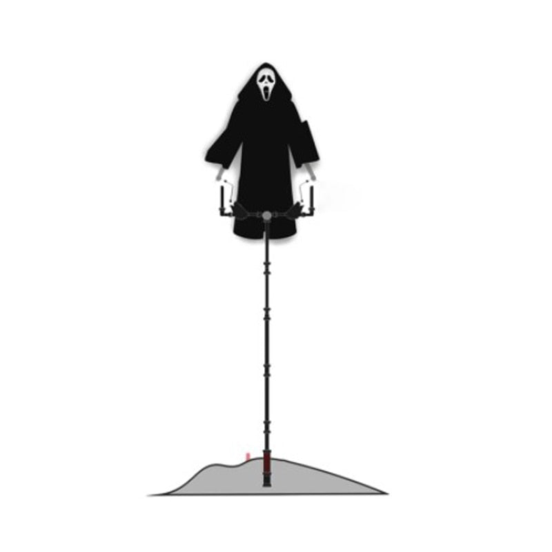 Halloween Ghostface Scarecrow ๐