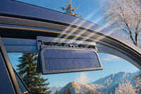 Solar Powered Car Radiator Cooling Fan – 3 Vent Auto Exhaust Window Ventilation System with USB Power