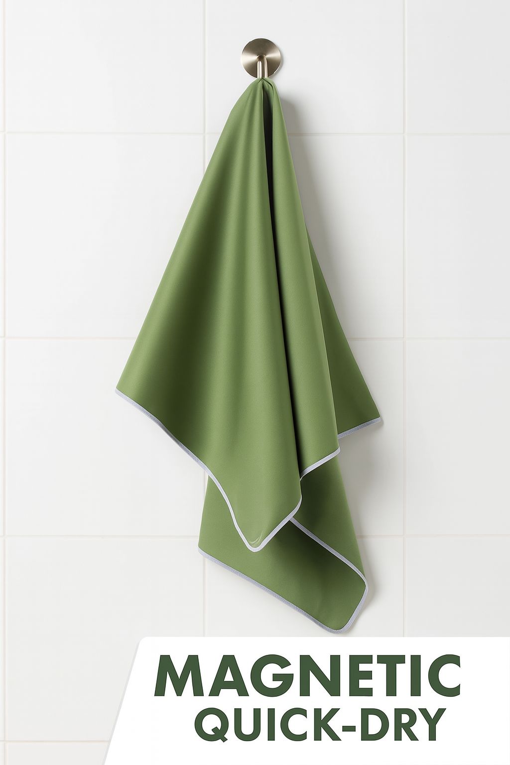 Magnetic Quick-Dry Bath Towel – Outdoor, Beach, Swimming, Surfing Towel