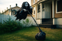 Halloween Ghostface Scarecrow ๐