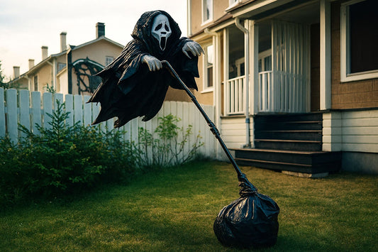 Halloween Ghostface Scarecrow 💀