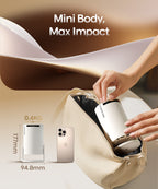 Projector ports and control buttons and mini box
