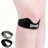 Silicone Patella Knee Strap – Adjustable Knee Pain Relief Support by Living Luxuries