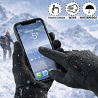 WinterPro™ Waterproof Touchscreen Cycling & Motorcycle Gloves — Cold-Weather Performance Gear