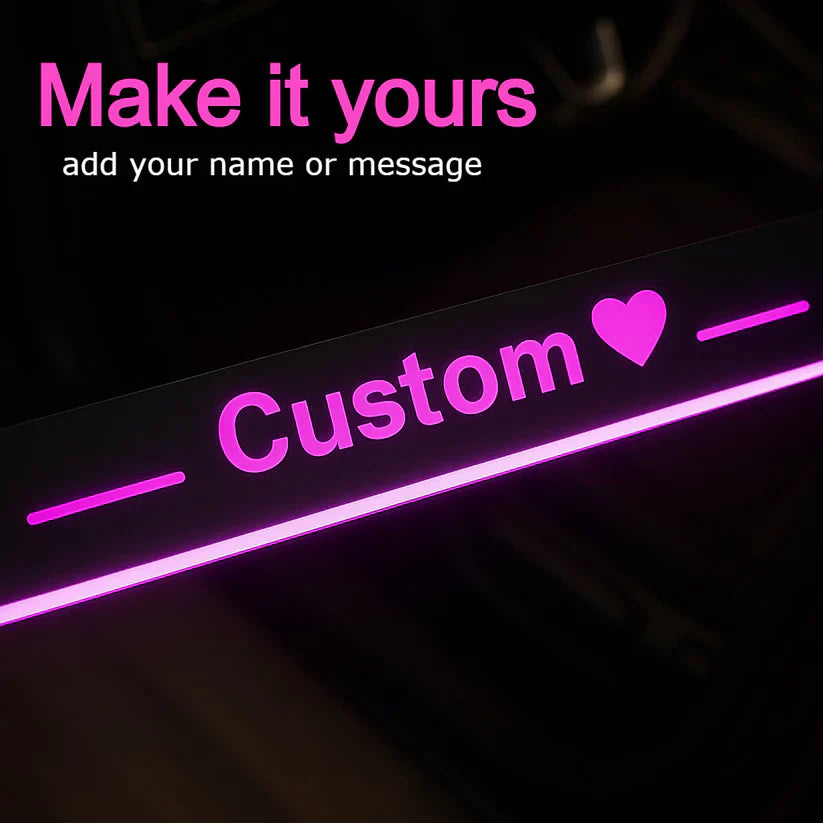 Litdoors™ Custom Car Ambient Lights – RGB LED Interior Lighting Kit for Doors, Dashboard & Footwells