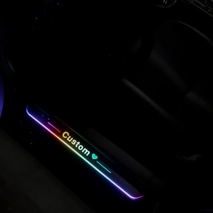 Litdoors™ Custom Car Ambient Lights – RGB LED Interior Lighting Kit for Doors, Dashboard & Footwells