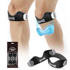 Silicone Patella Knee Strap – Adjustable Knee Pain Relief Support by Living Luxuries