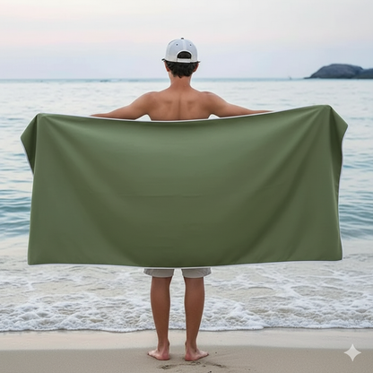 Magnetic Quick-Dry Bath Towel – Outdoor, Beach, Swimming, Surfing Towel