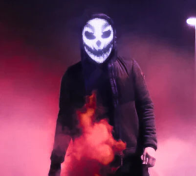 LED Face Mask Halloween