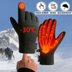 WinterPro™ Waterproof Touchscreen Cycling & Motorcycle Gloves — Cold-Weather Performance Gear