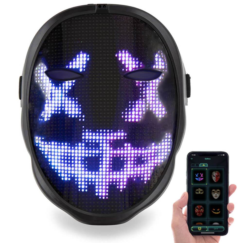 LED Face Mask Halloween