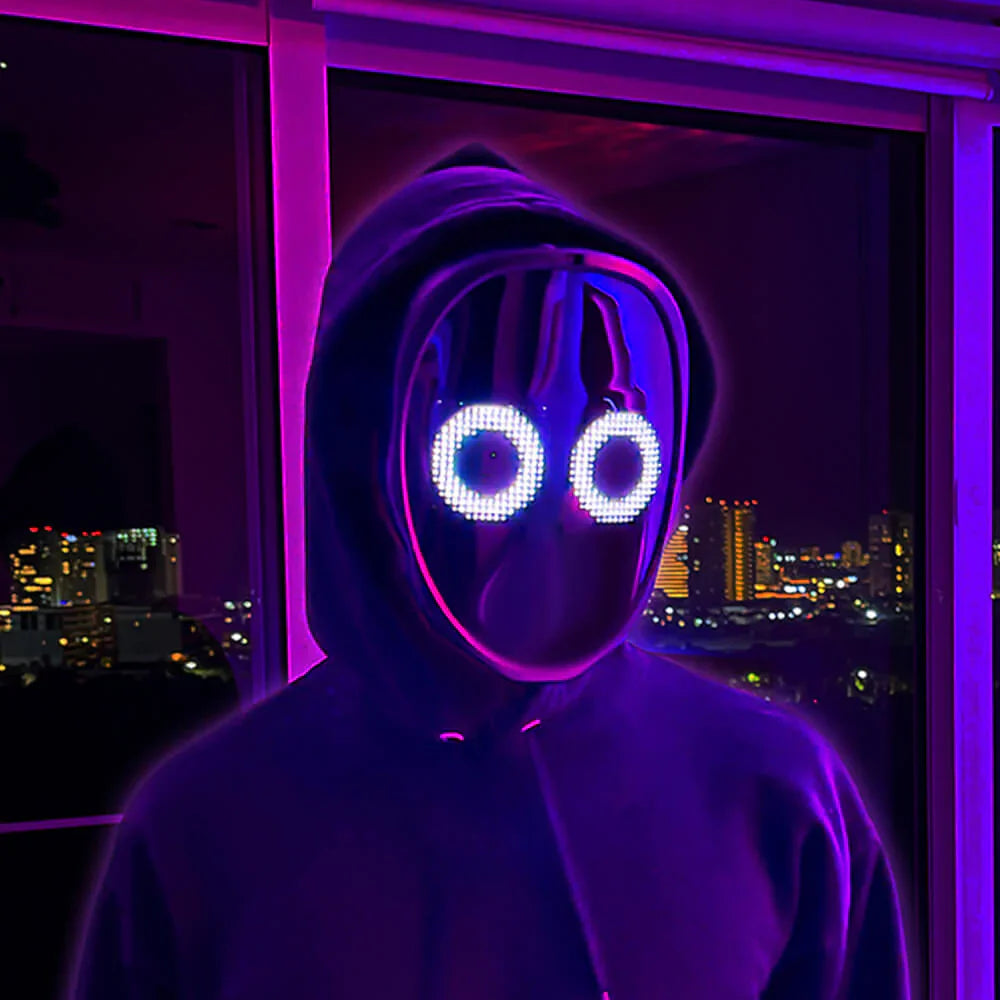 LED Face Mask Halloween
