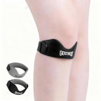 Silicone Patella Knee Strap – Adjustable Knee Pain Relief Support by Living Luxuries