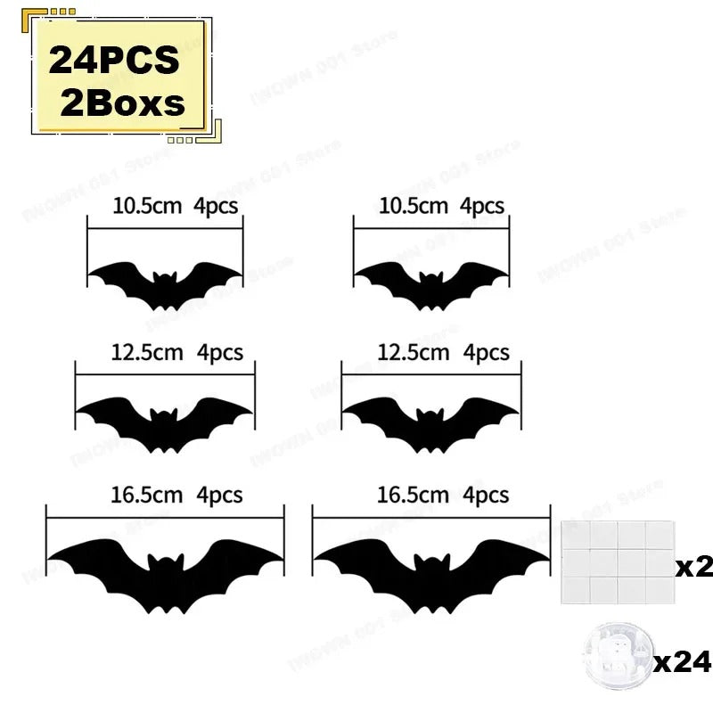 LED Bat Wall Sticker