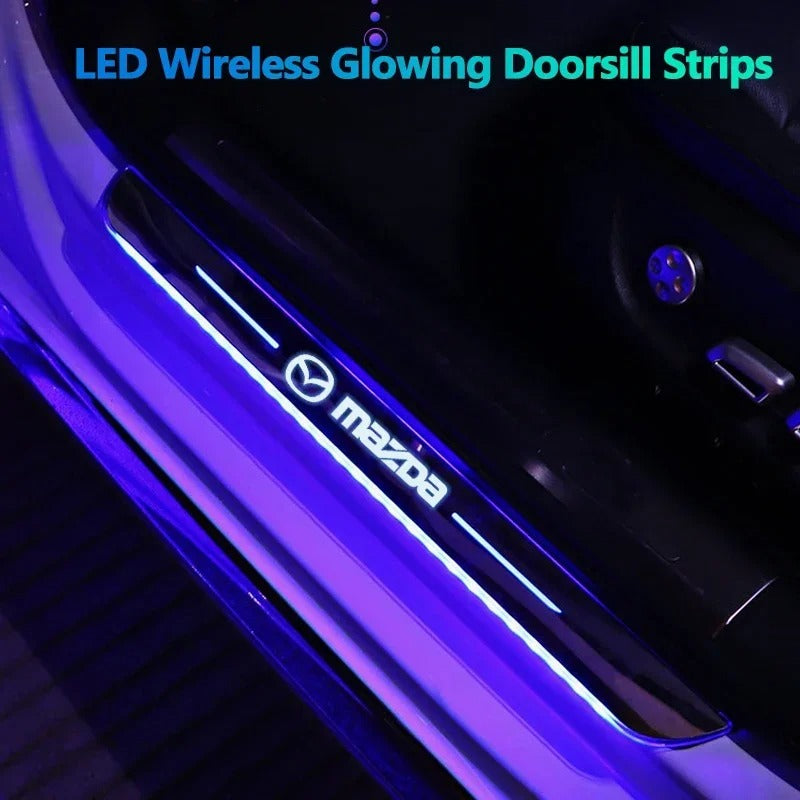 Litdoors™ Custom Car Ambient Lights – RGB LED Interior Lighting Kit for Doors, Dashboard & Footwells