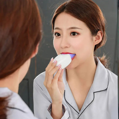 360° U-Type Sonic Electric Toothbrush – Intelligent Silicone Head, Automatic, USB Rechargeable, Waterproof