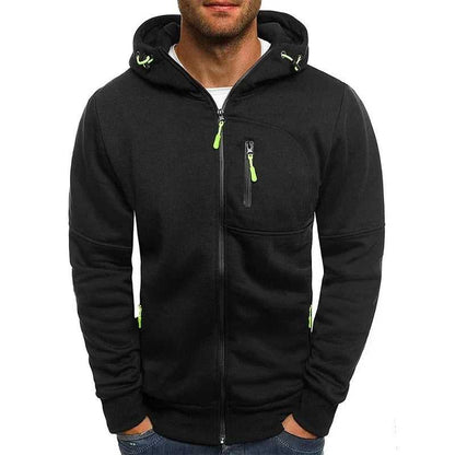Men’s Slim Fit Zipper Hoodie Jacket
